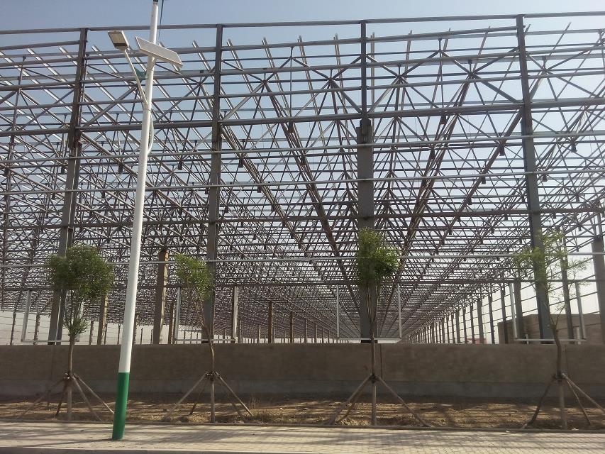 广东汽车工业厂房网架